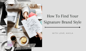 Creating a Signature Style in Your Home Decor Brand