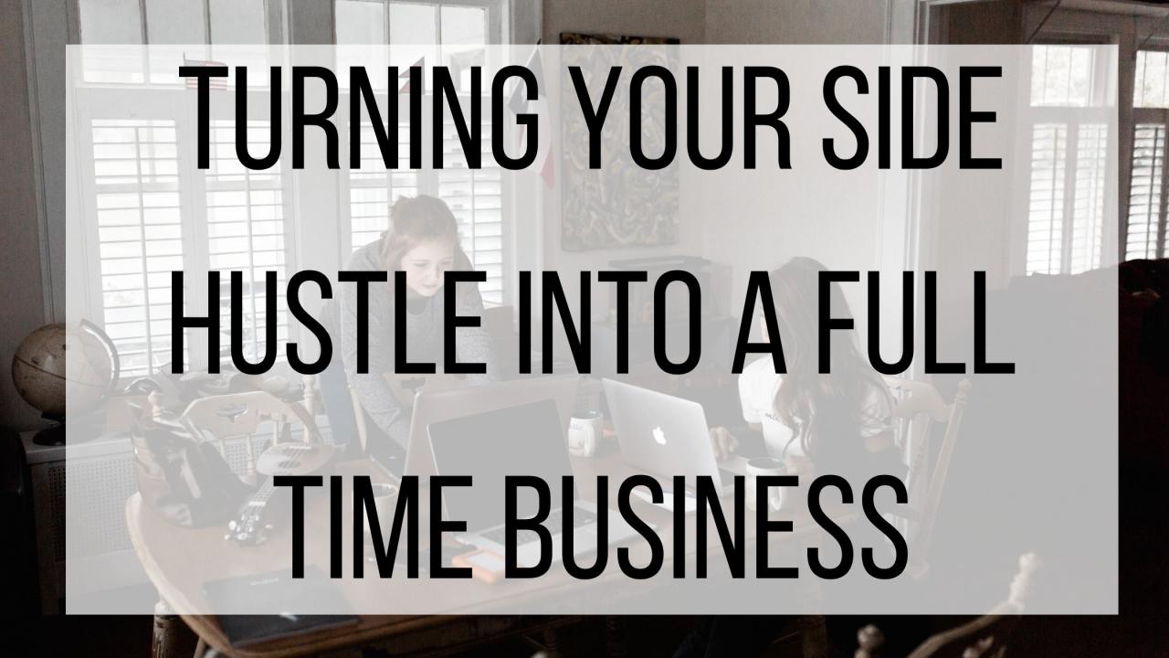How to Turn a Real Estate Side Hustle Into a Full Time Business